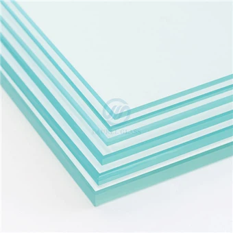 Sticlă cu fier scăzut de 3mm-19mm pentru vitrine